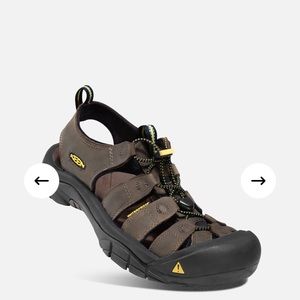 Men’s Newport Leather Closed Toe Sandal